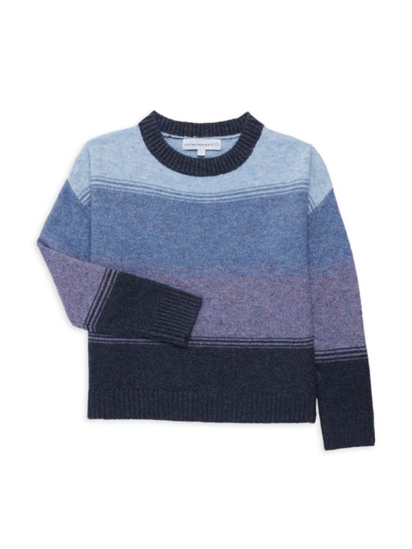 Central Park West Girl's Colorblock Sweater